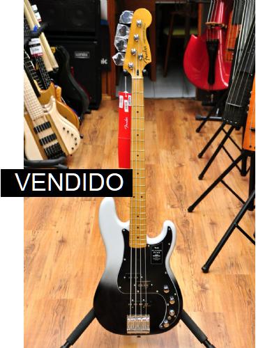 Fender Player Plus Active Precision Bass Silver Smoke